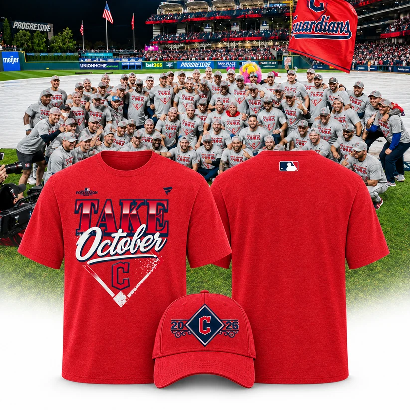 01.70. CLEVELAND 2026 Take October T-Shirt Limited Edition