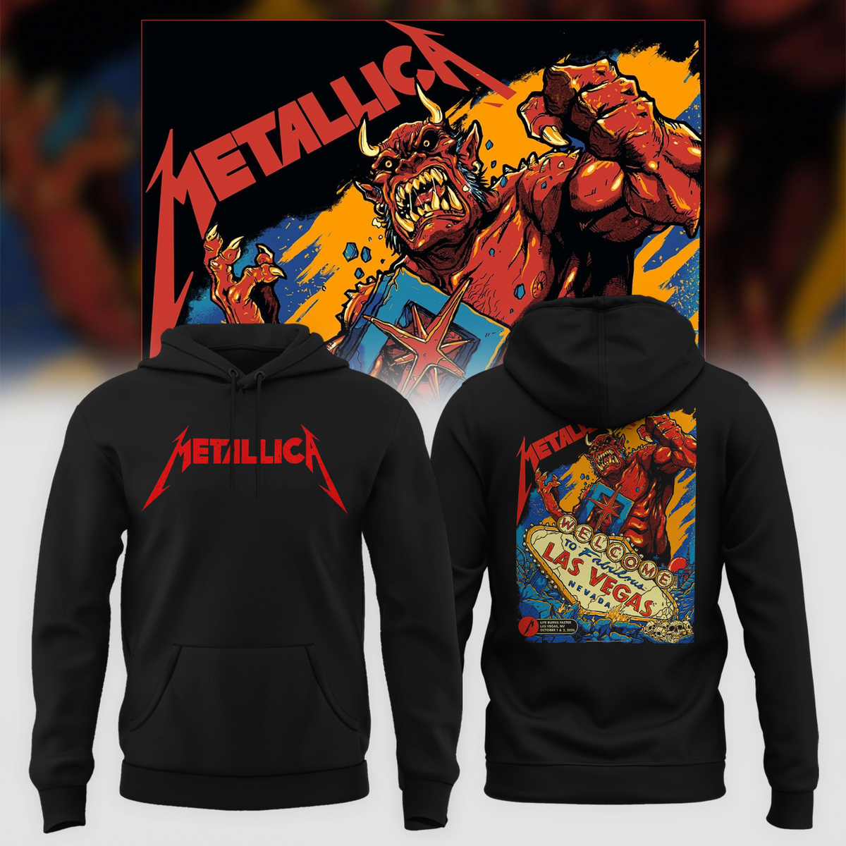 MTLC Life Burns Faster 2026 Las Vegas Pop Up Shop Week 1 Poster Live At Sphere October 1 And 3 2026 Hoodie