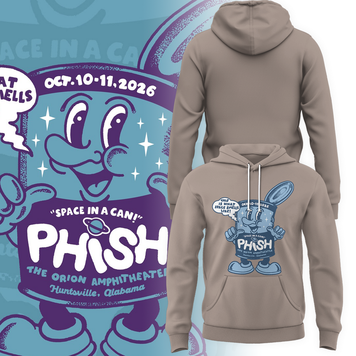 Limited Edition Huntsville '26 Event at Huntsville, Alabama 🎸🐠 Hoodie
